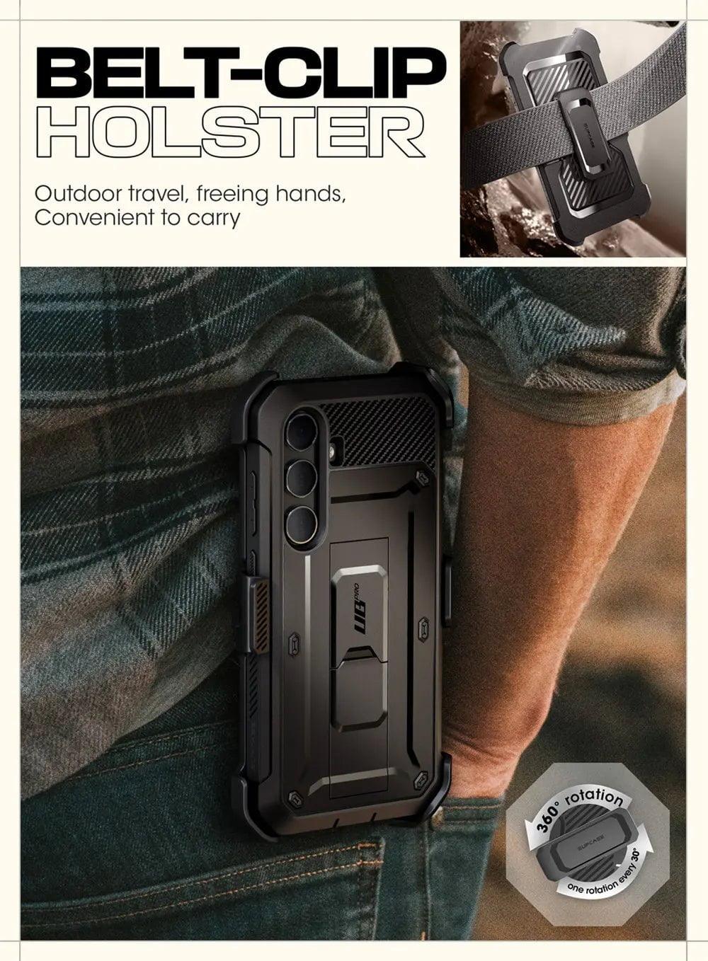 Samsung Galaxy S24 Plus Case, Supcase UB Pro Full Body Dual Layer Protective Cover - Shockproof, Drop Protection for Everyday Use & Outdoor Activities