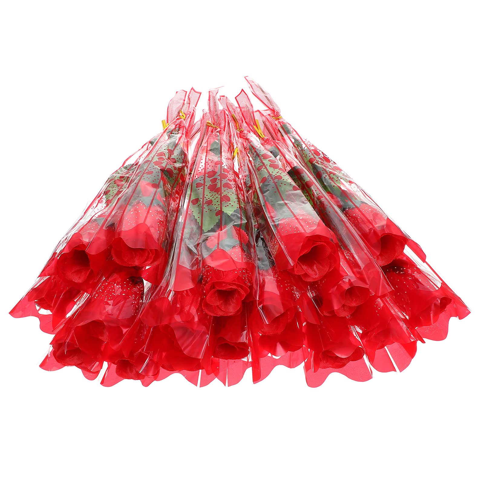 18Pcs Glow in the Dark Artificial Roses - Elegant Fake Rose Decor for Home, Wedding, Festival & Party Decoration - Perfect for Centerpieces, Table Settings, and Romantic Ambiance