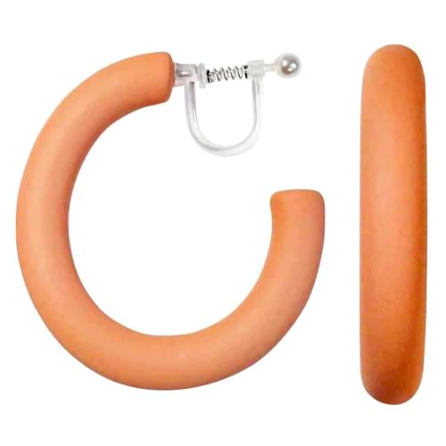 40mm Hoop Peach