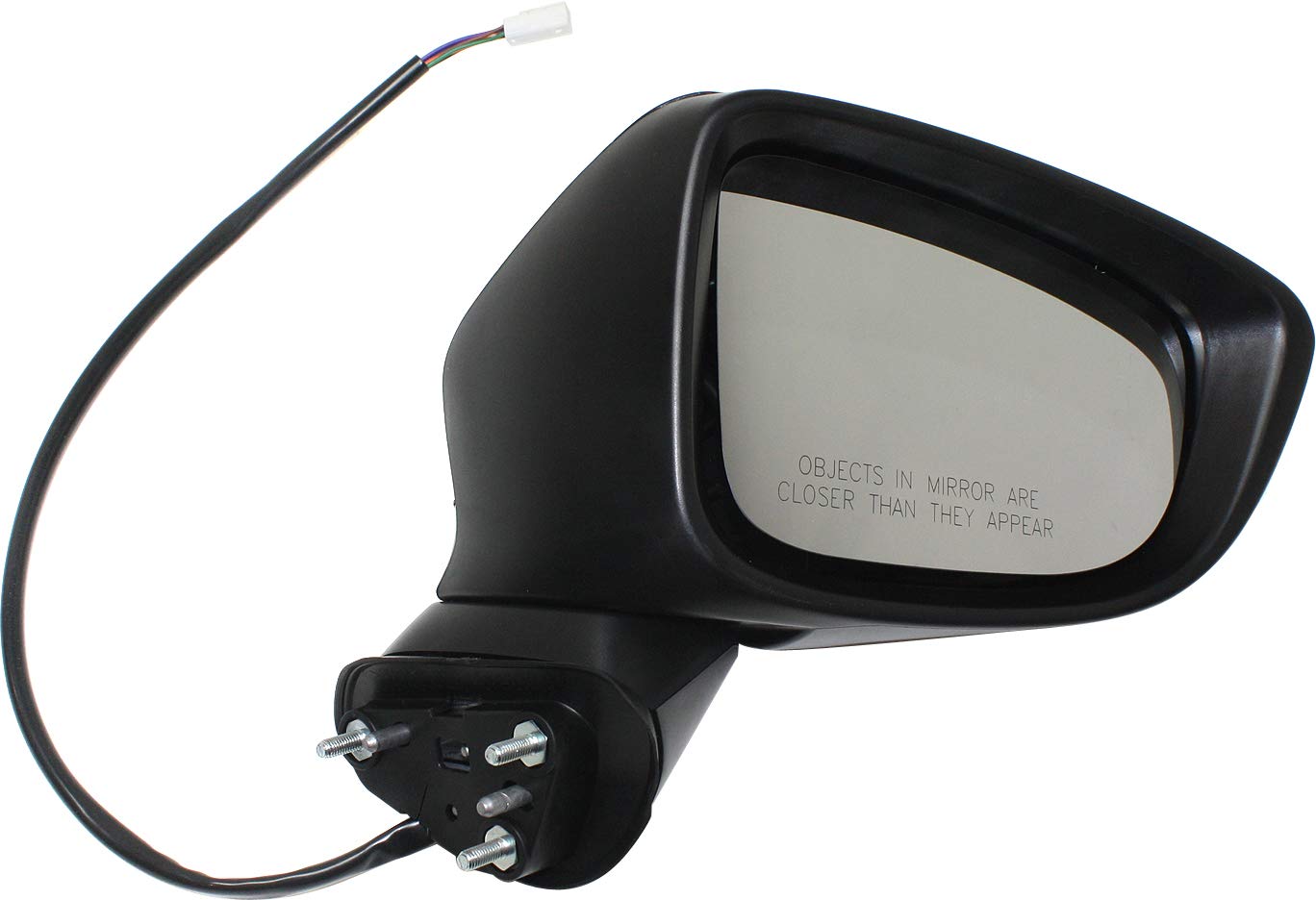 Heated Power Side Mirror with Turn Signal Light for Mazda 6 2014-2016 - Right Passenger Side Replacement - Paintable Cover - Winter Driving Safety Upgrade
