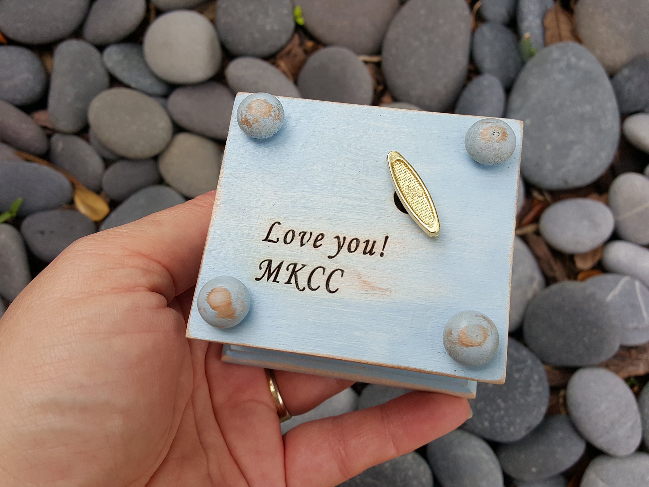 Custom Handmade Shark Music Box - Personalized Gift for Birthdays, Weddings & Anniversaries - Perfect for Home Decor, Collectibles & Romantic Surprises