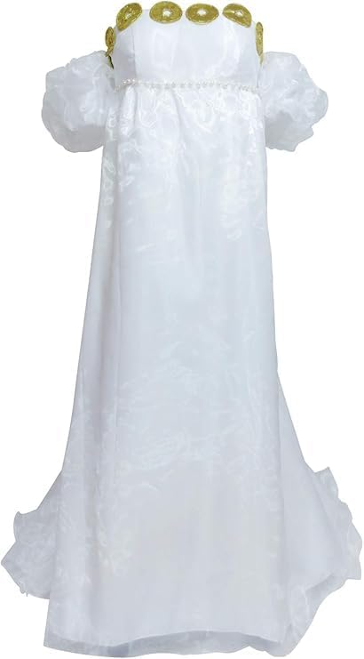 Bishoujo Senshi Tsukino Princess White Gown Dress - Anime Cosplay Costume for Women (Size S) | Perfect for Halloween, Comic Con & Themed Parties