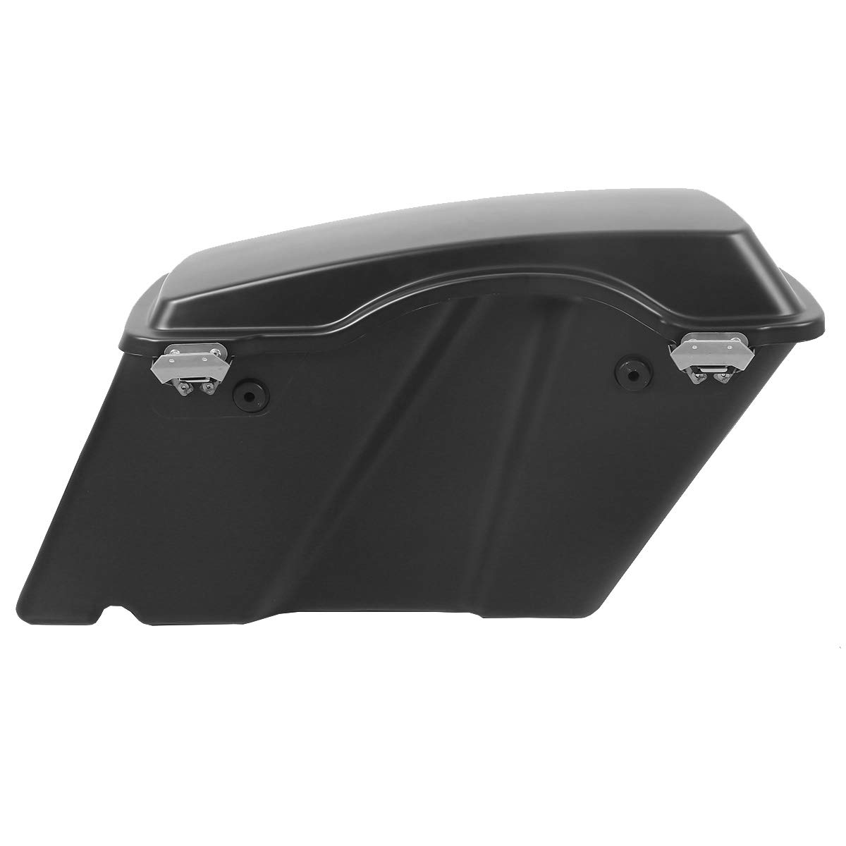 XFMT Matte Black Hard Motorcycle Saddlebags & Trunk for Harley Touring Models (Road King, Street Glide, Road Glide, Electra Glide Ultra Classic 1994-2013) - Durable Storage Solution for Long Rides & Road Trips