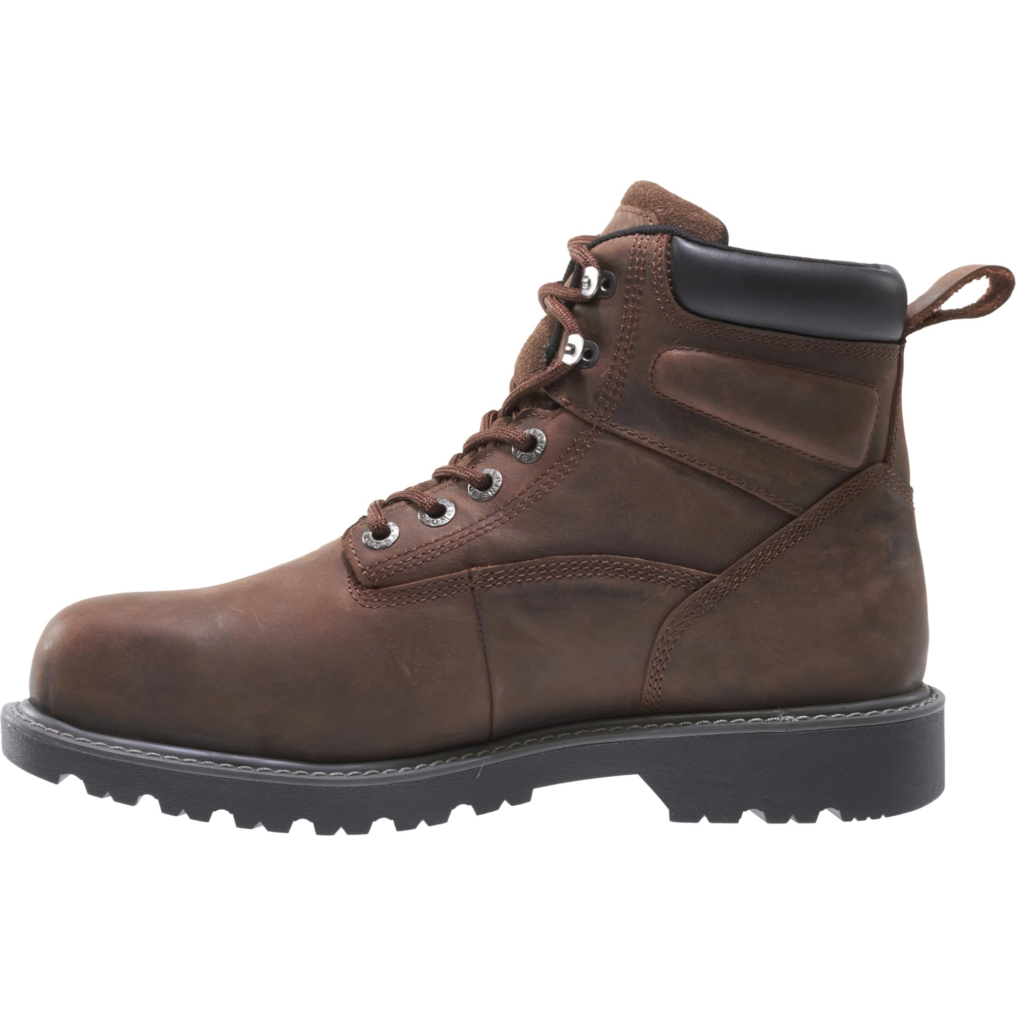 WOLVERINE Men's Floorhand Waterproof Steel Toe 6-Inch Work Boots - Durable Safety Shoes for Construction, Oil Rig & Outdoor Work