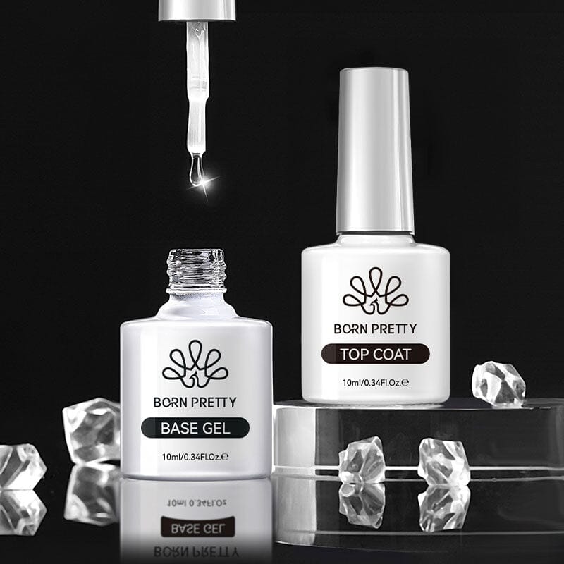 10ml Function Gel Collection Base & Top Coat - Long-Lasting Nail Polish for Manicures & Pedicures - Perfect for Home & Salon Use