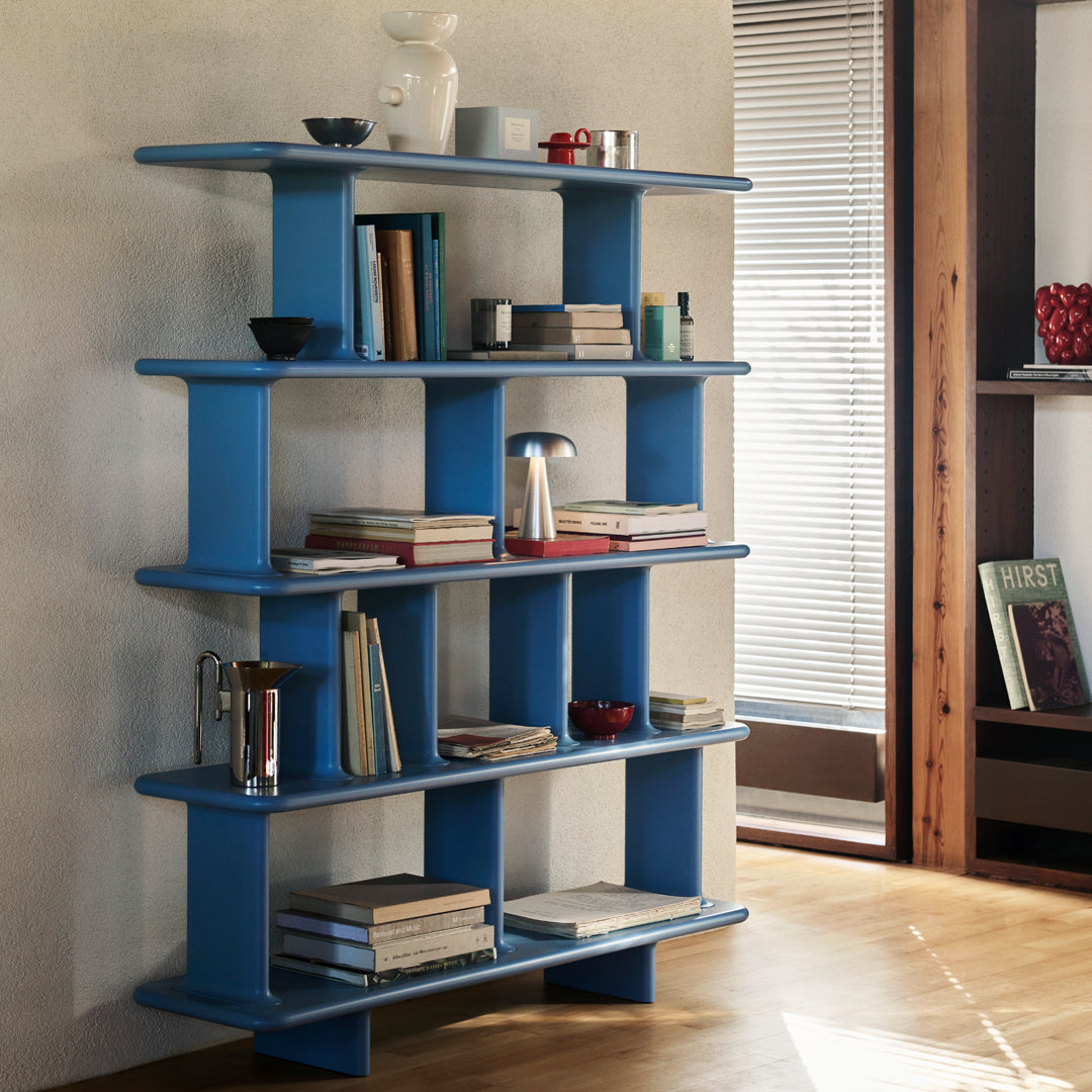 Archivo JH45 Standing Shelf - Modern Wooden Bookshelf for Home & Office Storage - Perfect for Living Room, Bedroom, and Office Organization