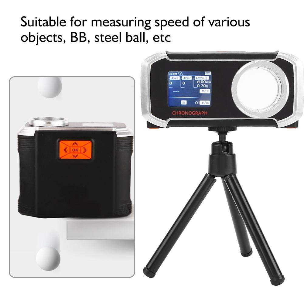 BB Speed Tester with Mini Display - Chronograph for Airsoft & Shooting Accessories | Measure BB Gun Velocity | Perfect for Range Testing & Airsoft Game Accessories