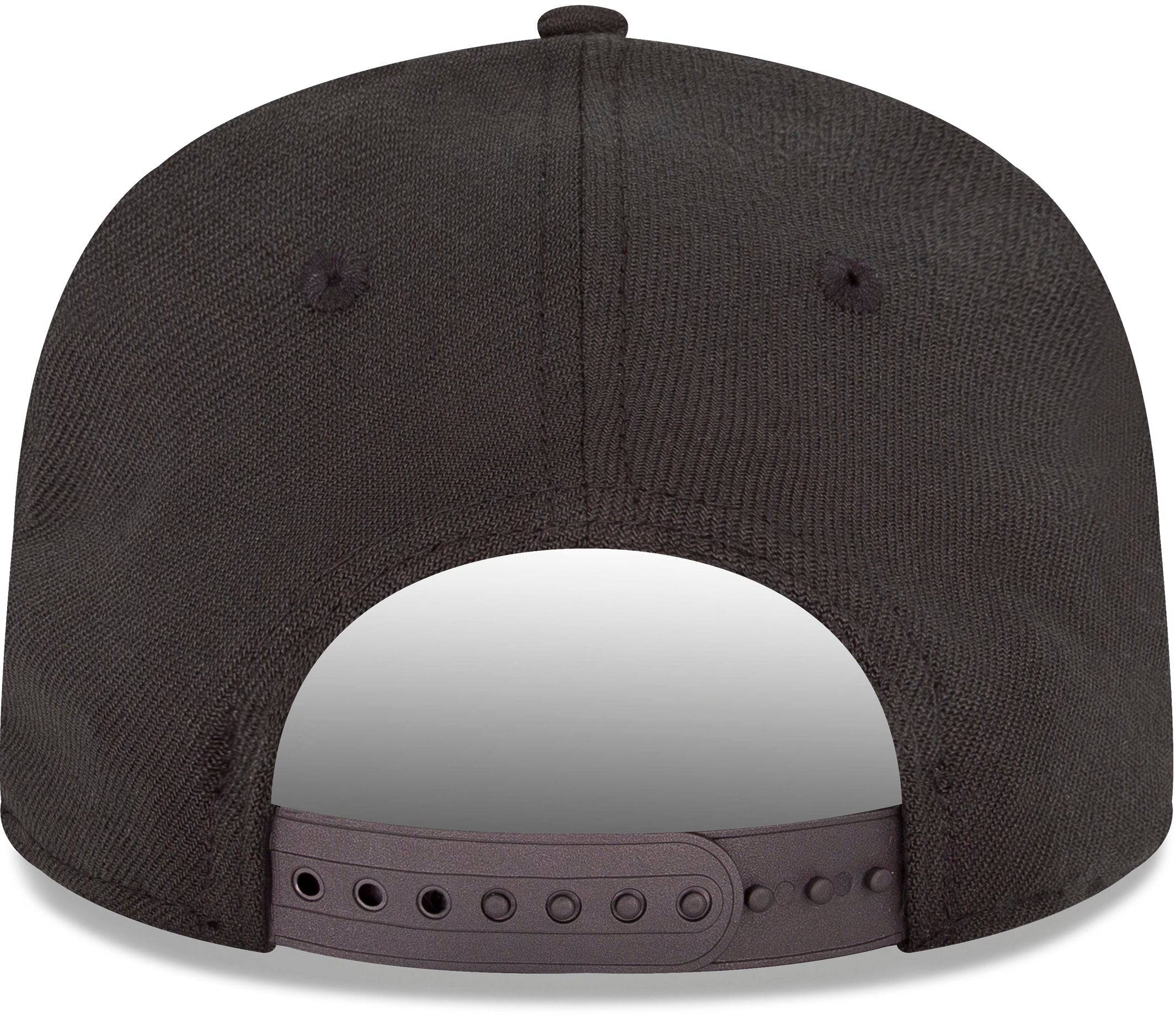 New York Yankees New Era 9Fifty Black Stretch Snapback Cap - Adjustable Baseball Hat for Men & Women - Perfect for Games, Streetwear & Sports Fashion