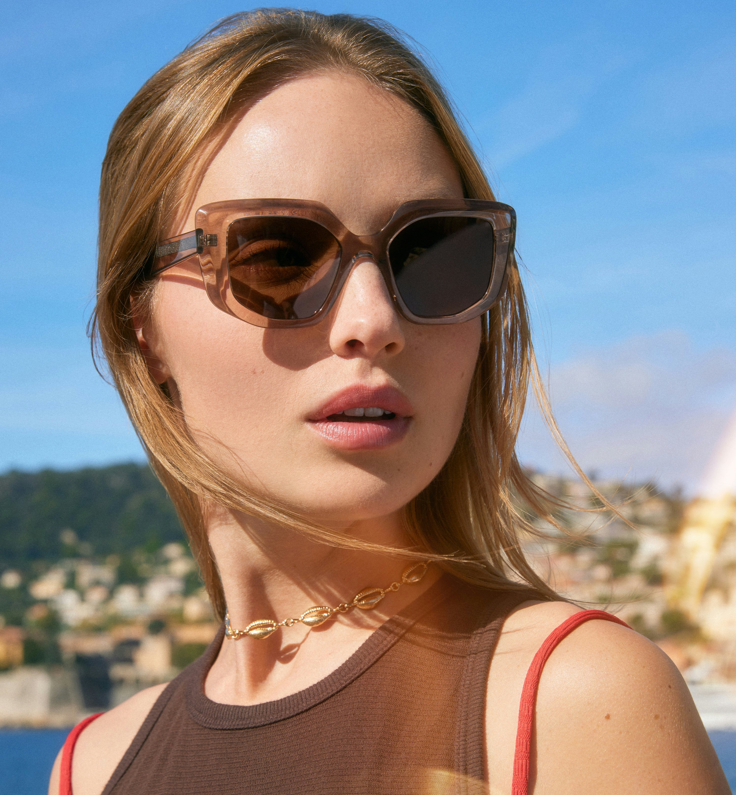 Tethys Polarized Sunglasses for Men & Women - UV Protection, Lightweight & Stylish - Perfect for Driving, Beach, Outdoor Sports & Travel