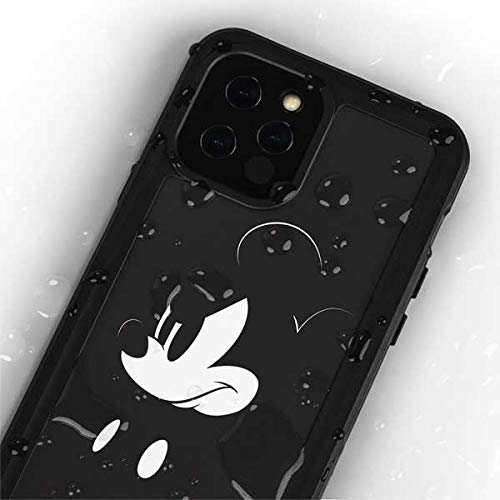 Waterproof iPhone 12 Pro Max Case with Mickey Mouse Design | Officially Licensed Disney Black & White Phone Cover | Perfect for Swimming, Beach & Outdoor Activities