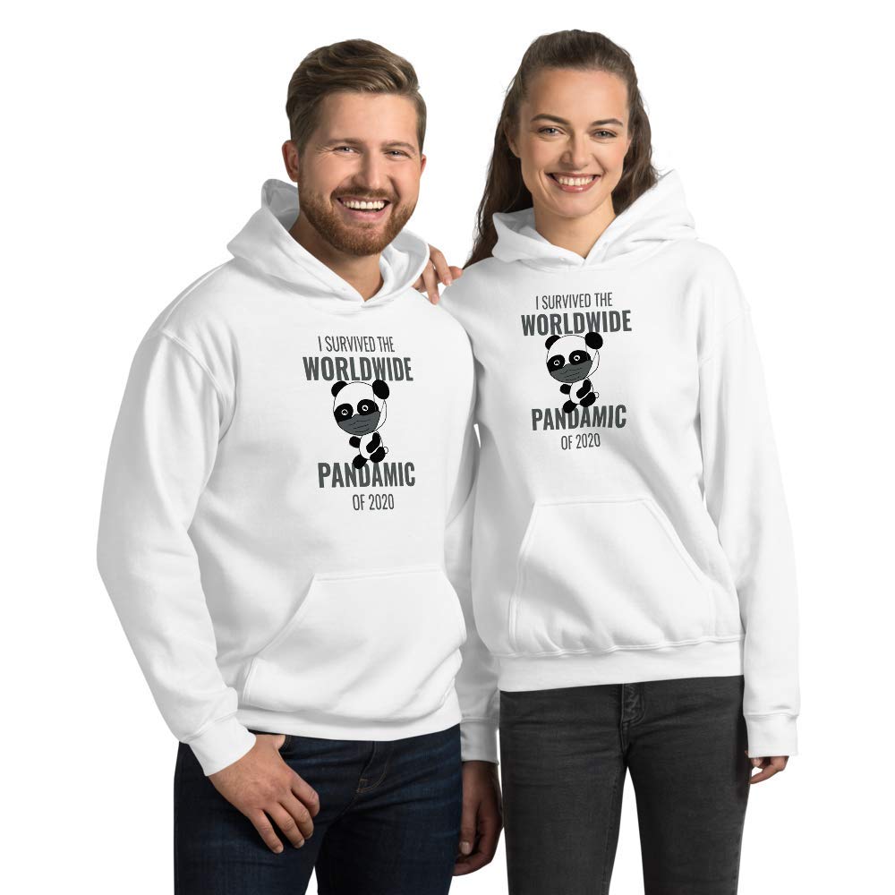 Funny Pandemic Hoodie - Quarantine & Social Distancing Gifts for Men & Women - Perfect for Work From Home, Zoom Meetings & Safe Outings