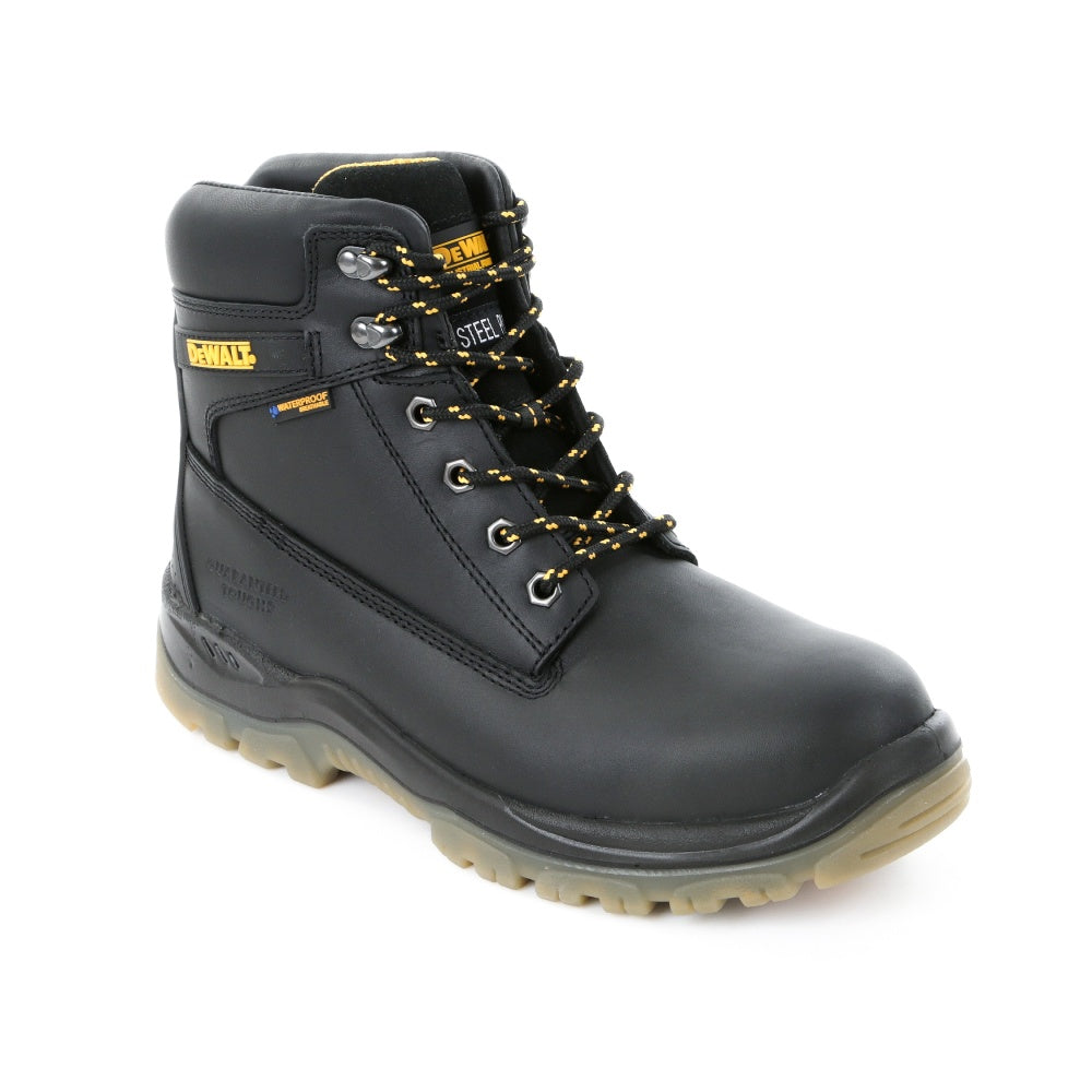 DeWalt Titanium 6 Waterproof Safety Boots - Steel Toe Work Boots for Men, Slip Resistant & Electrical Hazard Protection - Ideal for Construction, Warehouse & Outdoor Work