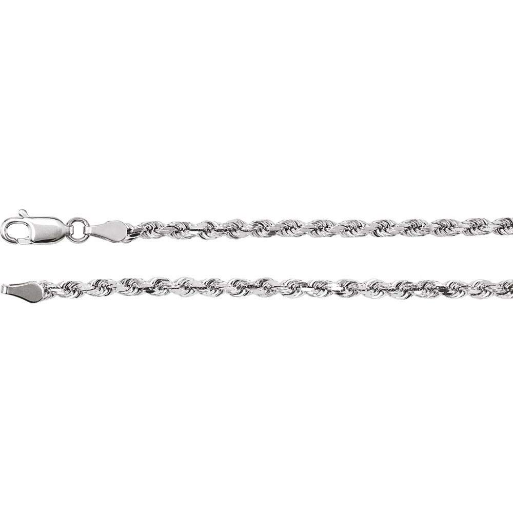 2.8mm Diamond-Cut Rope Chain Necklace for Women - 14K Gold Plated Stainless Steel Jewelry - Elegant Layering Necklace for Everyday Wear, Date Night & Special Occasions