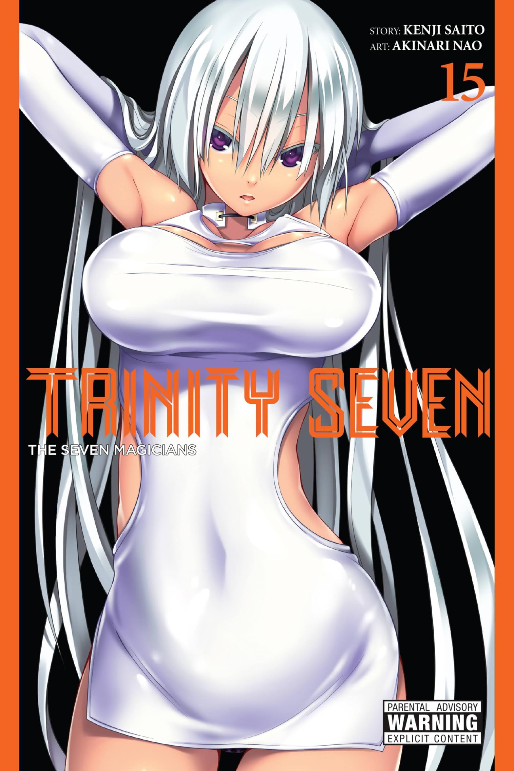 Trinity Seven Vol. 15: The Seven Magicians - Manga Book for Anime Lovers | Perfect for Collectors & Fantasy Readers