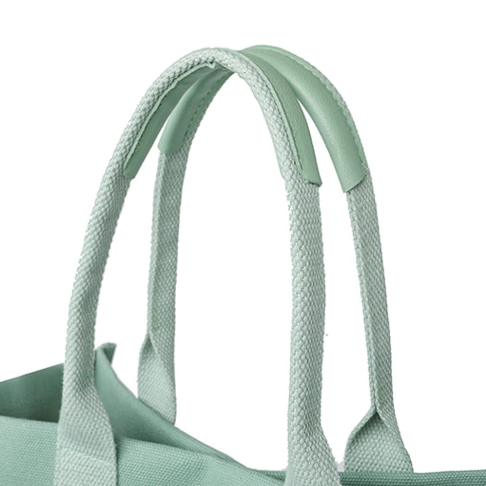 Stylish Large Canvas Tote Bag for Women - Durable Work Shoulder Purse & Casual Crossbody Bag - Perfect for Office, Travel, Shopping & Daily Use