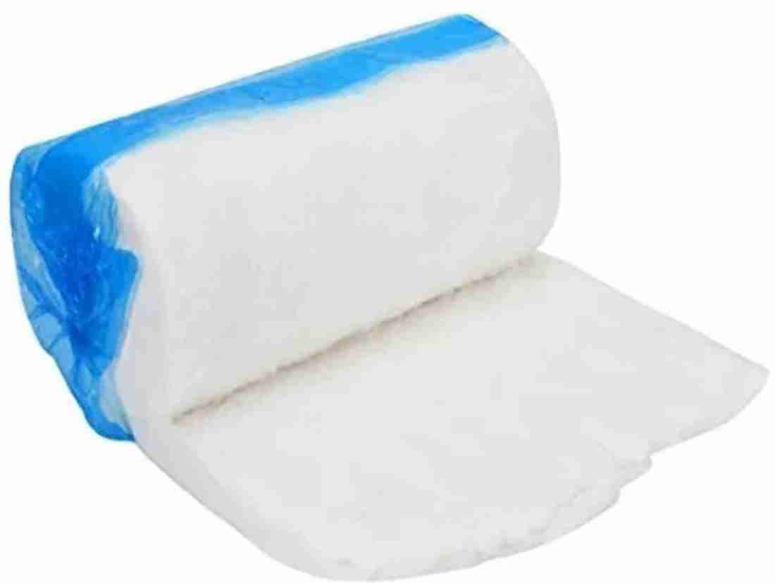 Pure White Cotton Roll for Makeup Remover, Cosmetic & Salon Use | Soft Facial Cleansing Pads for Beauty Care & Skincare Routine | Perfect for DIY Spa, Nail Polish Removal & First Aid