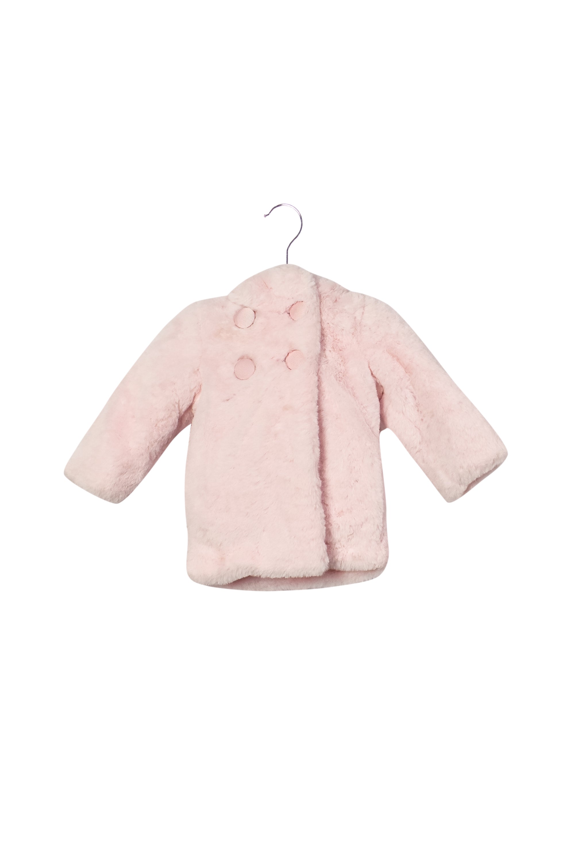 Lili Gaufrette Baby Faux Fur Jacket for Infants 6 Months - Soft & Warm Winter Coat for Girls & Boys - Perfect for Outdoor Playdates & Holiday Photos