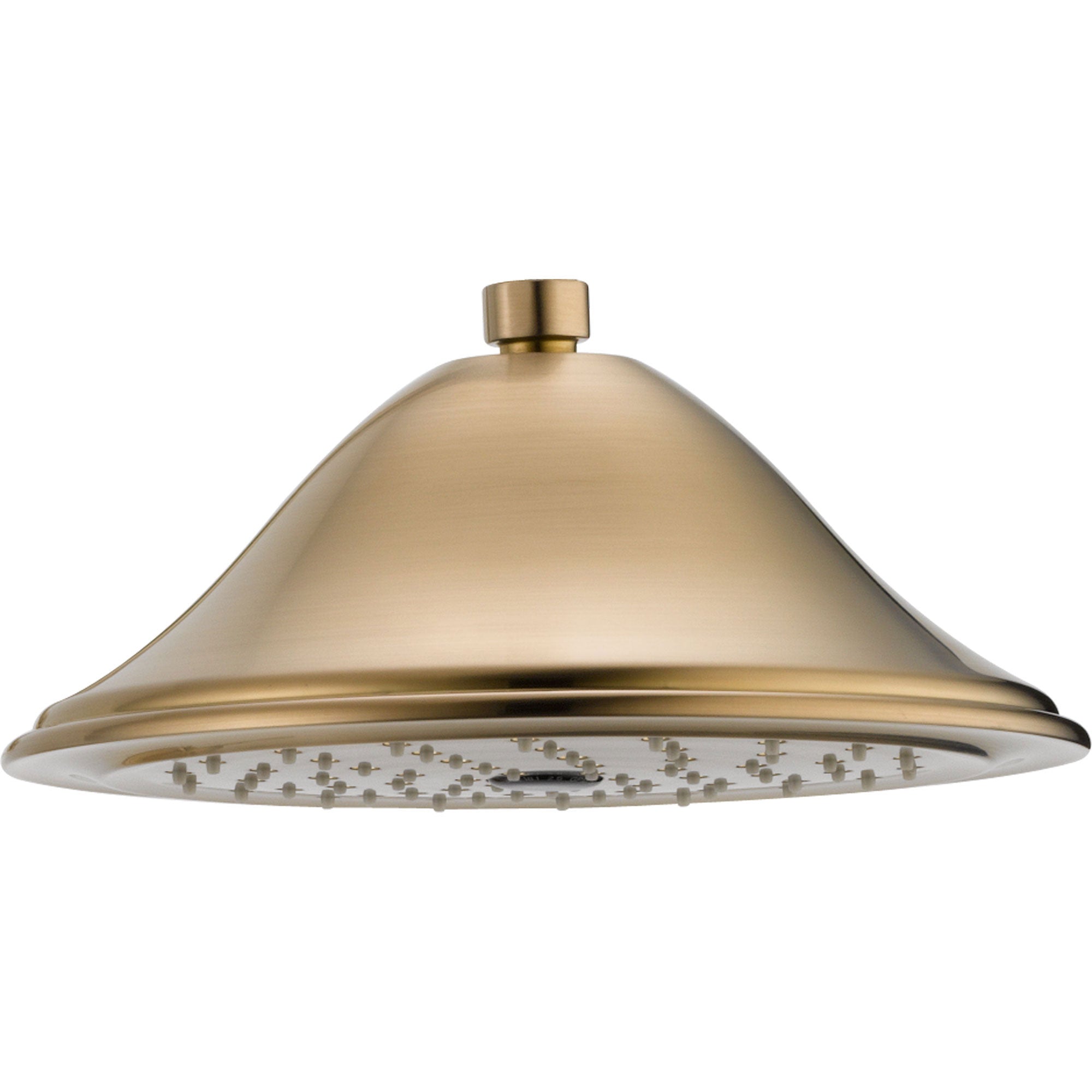 Delta 1 Spray 9-3/8 Inch Champagne Bronze Finish Large Rain Showerhead 584303 - Luxury Bathroom Upgrade for Spa-Like Experience
