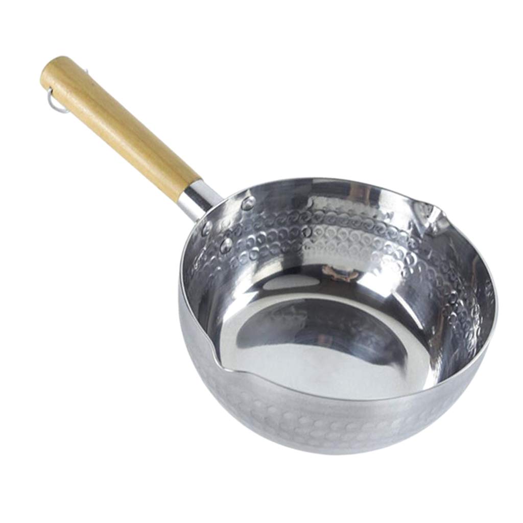 SM SunniMix 20cm Aluminum Saucepan & Stockpot - Perfect for Cooking Milk, Soup, Noodles & Sauces | Durable Kitchen Cookware for Home & Restaurant Use