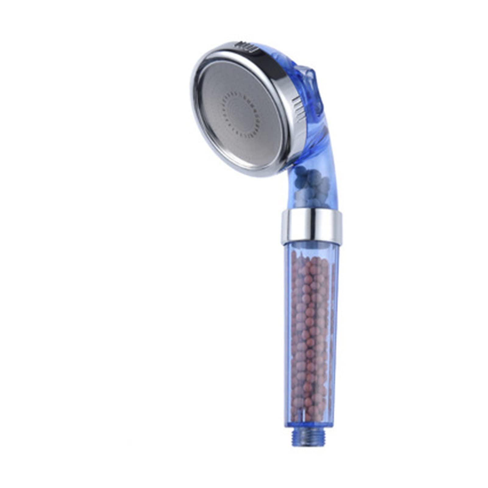 High Pressure Adjustable Shower Head with 3 Spray Modes - Water Saving Bathroom Filter Showerhead for Relaxing SPA Experience | Perfect for Home, Hotel & Gym Use (Blue)