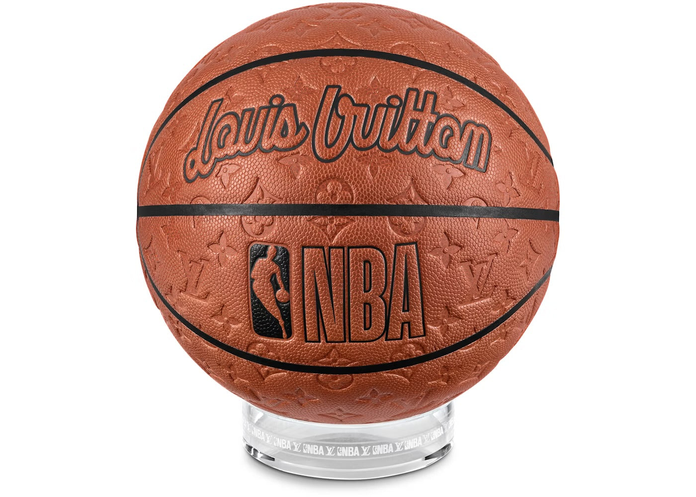 Louis Vuitton x NBA Basketball Brique - Luxury Designer Basketball for NBA Fans | Perfect for Collectors, Gifts & Sports Decor