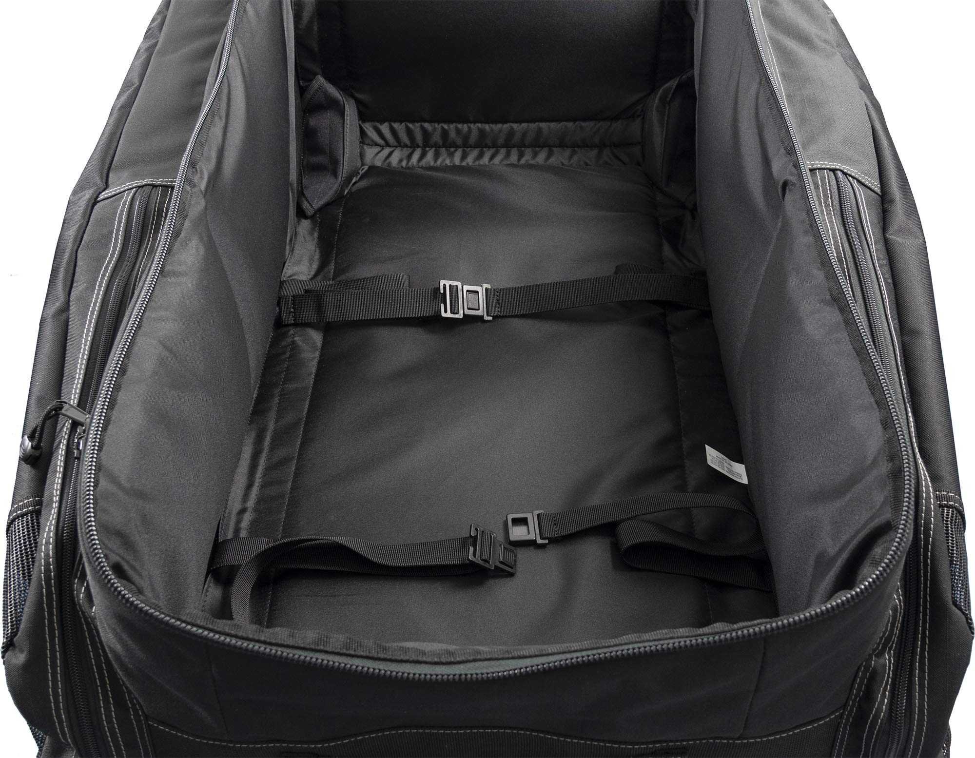 Cressi Strong Large Capacity 115L Roller Luggage with Backpack Straps - Moby 5 Italian-Designed Travel Suitcase for Airplane, Business Trips & Adventure Travel