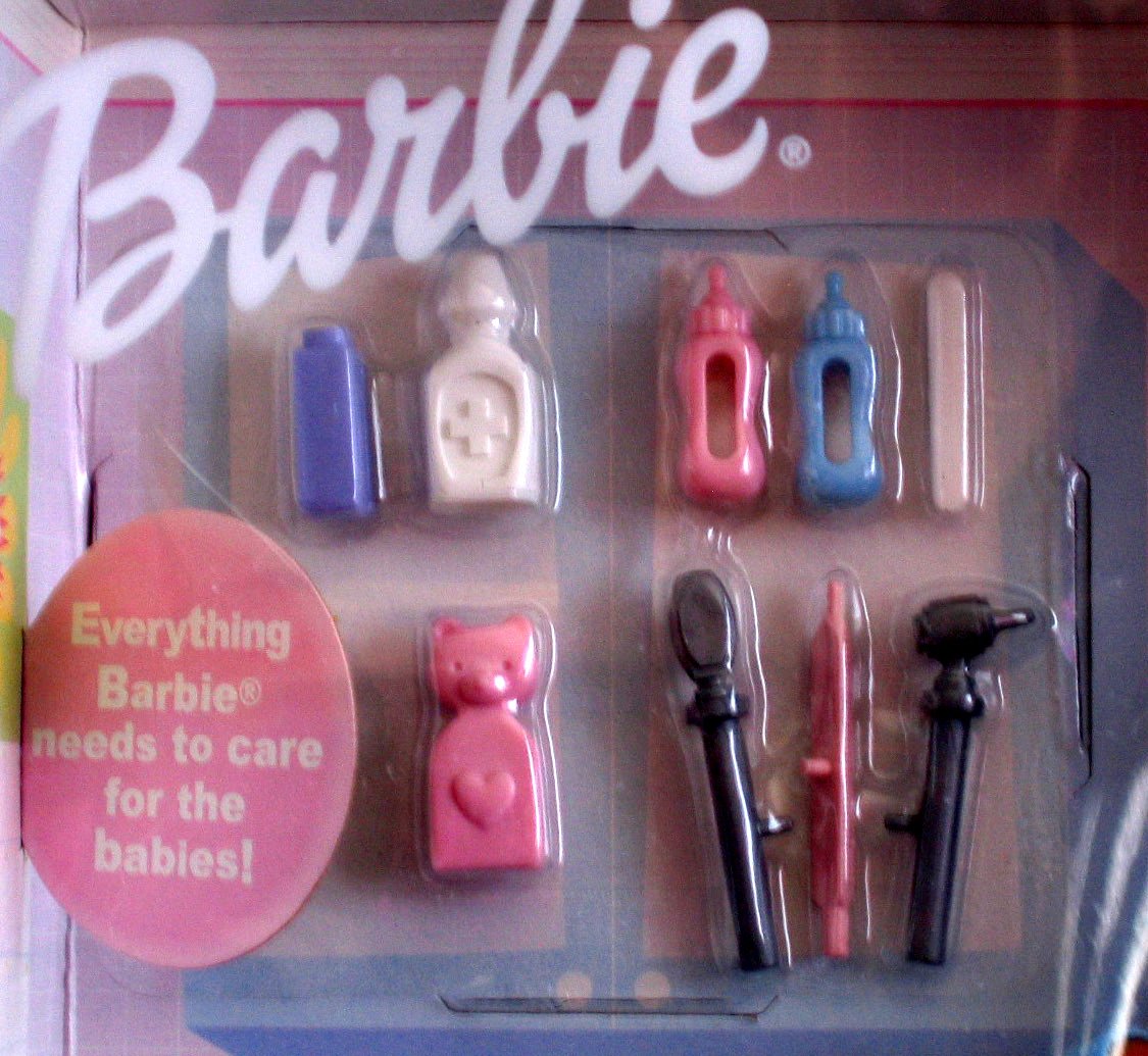 Barbie Happy Family Baby Doctor AA Doll with 2 Baby Dolls (2002) - Perfect for Pretend Play, Collectors & Gift Giving