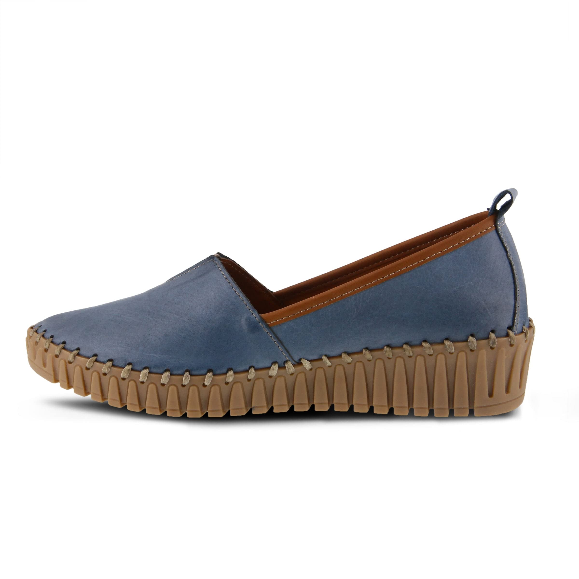 Spring Step Women's Tispea Comfort Loafers - Slip-On Casual Flats for Work, Office & Everyday Wear | Breathable & Lightweight Walking Shoes