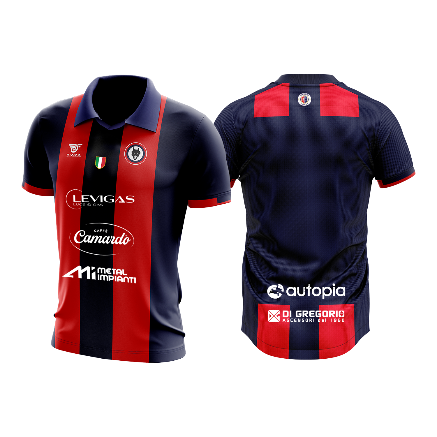 Official Campobasso FC Home Jersey 2023 - Authentic Soccer Jersey for Men - Perfect for Matchdays, Training, and Fan Support