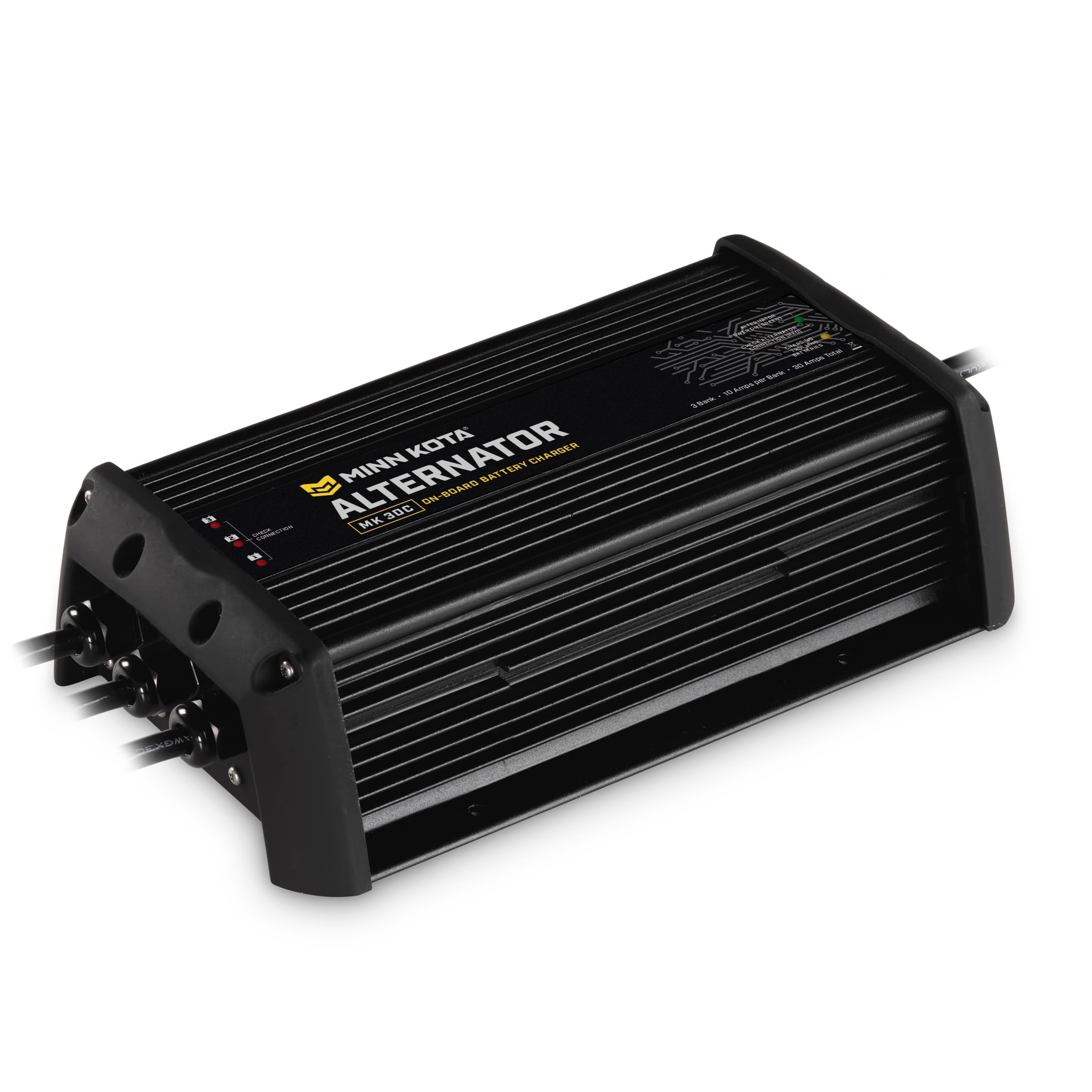 Minn Kota On-Board Alternator Charger - Marine Battery Charger for Boats & RVs | Waterproof & Durable | Perfect for Fishing, Trolling & Long Trips