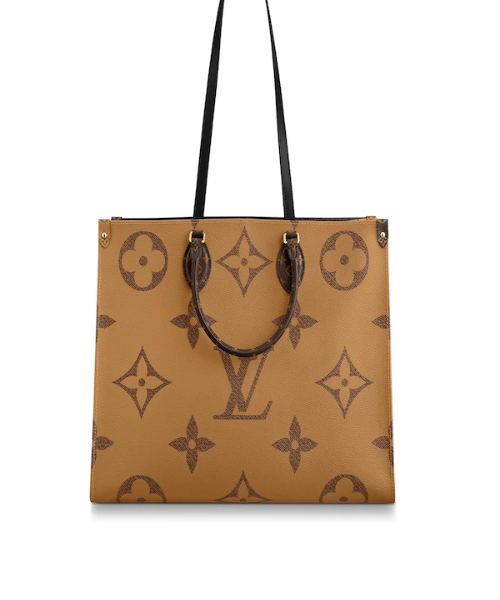 Louis Vuitton Onthego GM Tote Bag - Monogram Canvas & Reverse Monogram - Luxury Designer Handbag for Women, Work, Travel & Everyday Use
