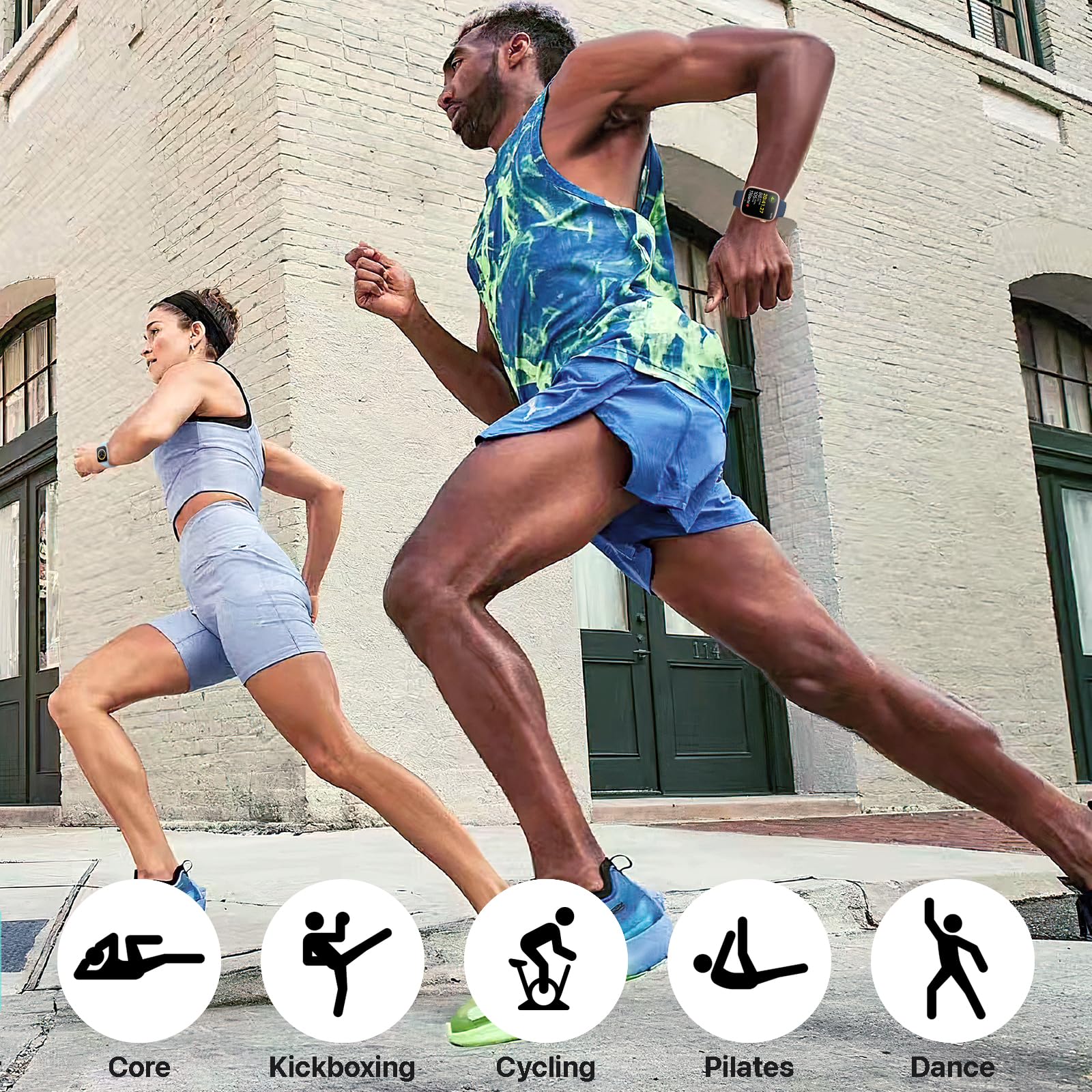 Premium Sport Silicone Band for Apple Watch 40mm 38mm 41mm 44mm 45mm 49mm 42mm - Soft Waterproof Strap Compatible with iWatch Series 10/9/Ultra/8/7/SE/6/5/4/3 - Perfect for Running, Swimming & Everyday Wear (Men & Women)