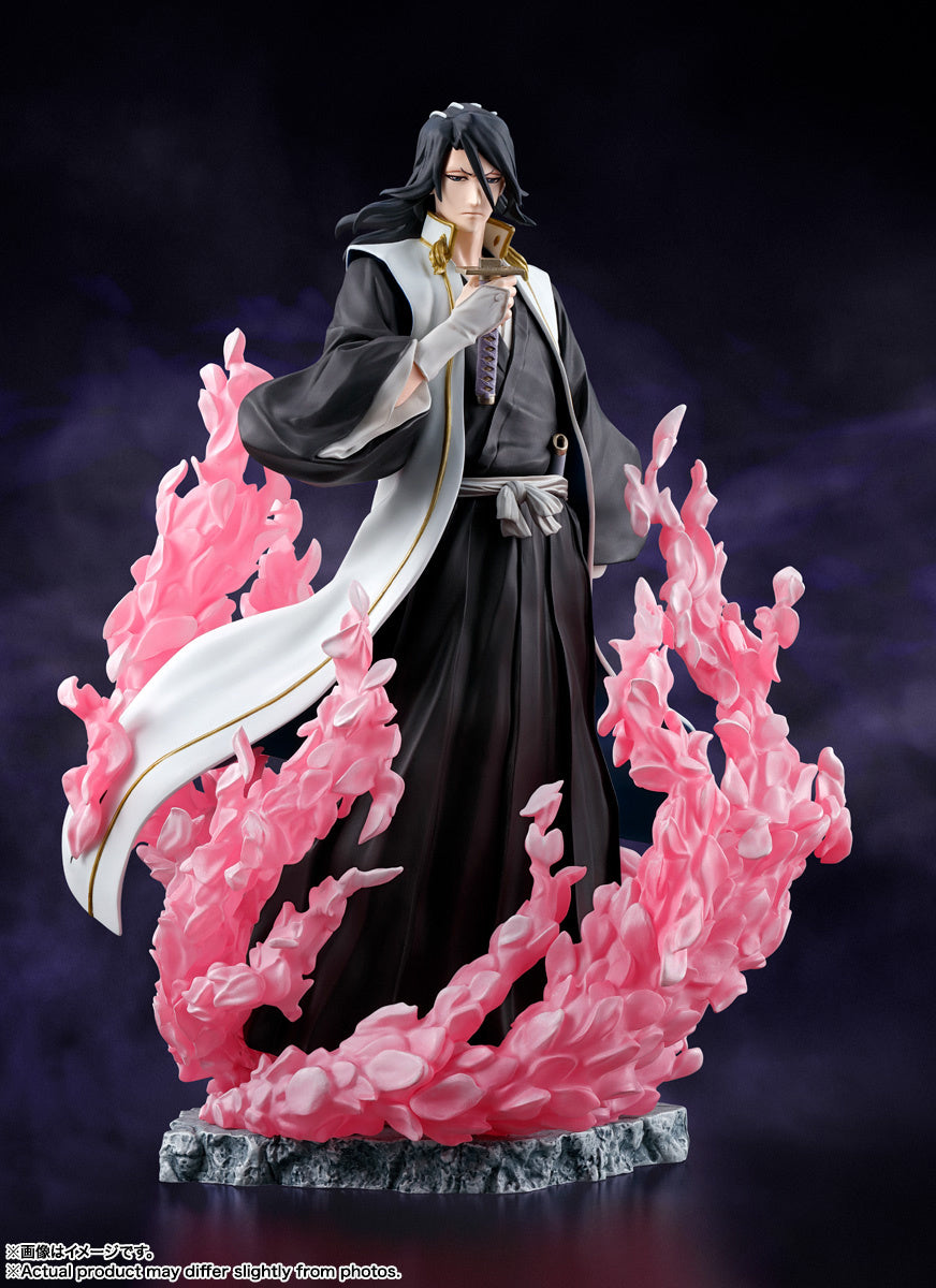 Figuarts Zero Bleach: Thousand Year Blood War Byakuya Kuchiki Anime Action Figure - Perfect for Anime Collectors, Display & Gift Giving