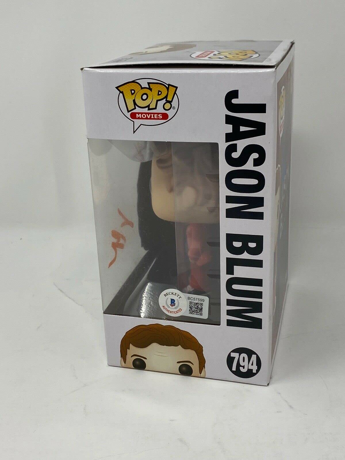 Jason Blum Signed Autograph Funko Pop - Horror Movie Producer - Beckett COA Certified - Limited Edition Collectible for Halloween & Film Memorabilia Fans