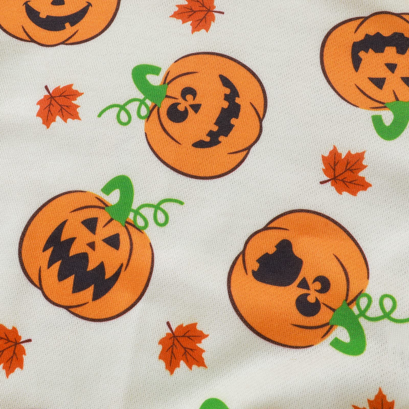 Unisex Baby Bodysuit - Evil Teeth Print Long Sleeve Halloween Outfit for Boys & Girls | Newborn Infant Costume Set for Parties, Trick-or-Treat & Photo Shoots