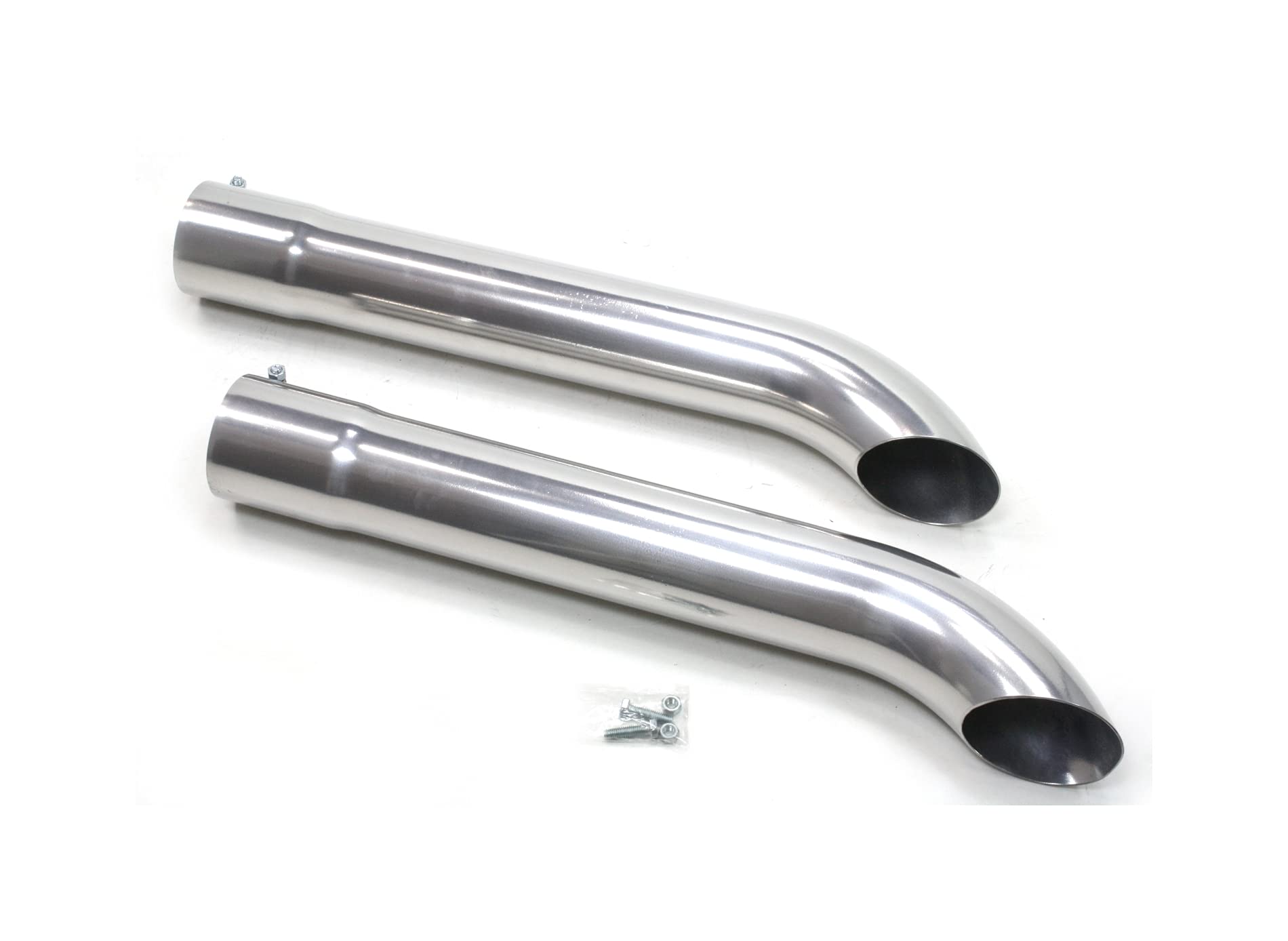Patriot Exhaust H3819-1 Side Tube Turnout Muffler for Trucks & SUVs - High Performance Exhaust System for Off-Roading, Towing & Daily Driving