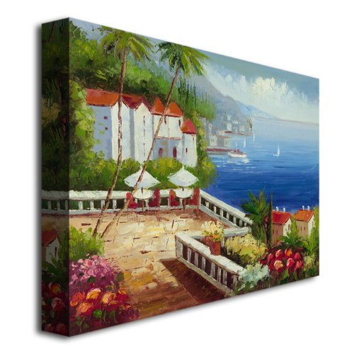Trademark Fine Art Mediterranean View Canvas Wall Art - 35