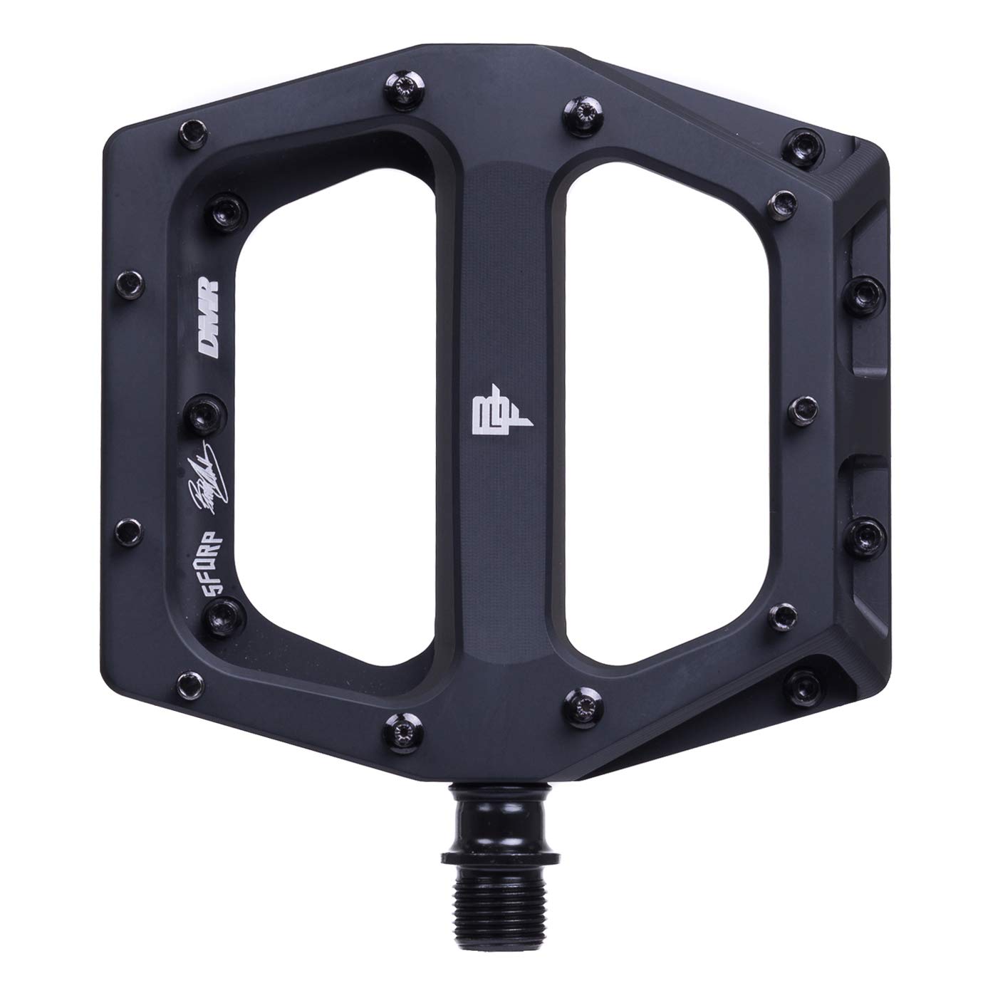 Brendog Stealth Bike Pedals by Vault Pedals - Durable MTB Flat Pedals for Mountain Biking & BMX - One Size Fits All - Ideal for Trail Riding, Downhill & Urban Cycling