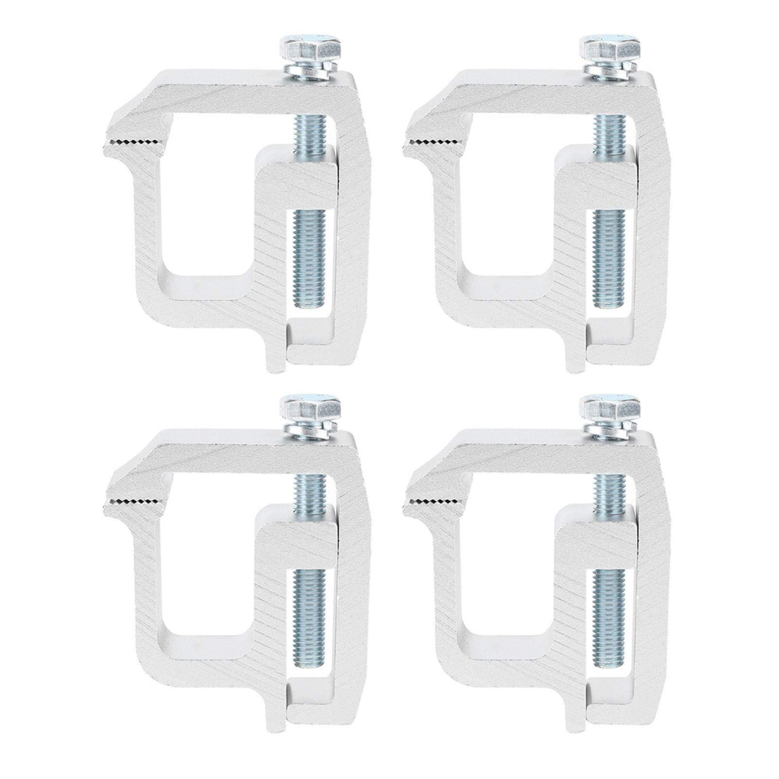 Heavy Duty Truck Topper Clamps - 4Pcs Truck Cap Clamps for Secure Installation | Durable Auto Repair Shop Accessories & Car Maintenance Parts | Perfect for Pickup Truck Bed Cover Installation & Professional Auto Repairs