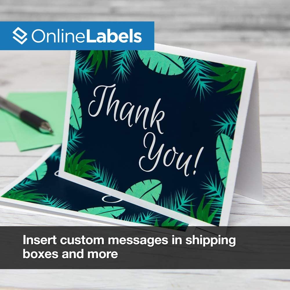 Premium Printable Note Cards - 8.5