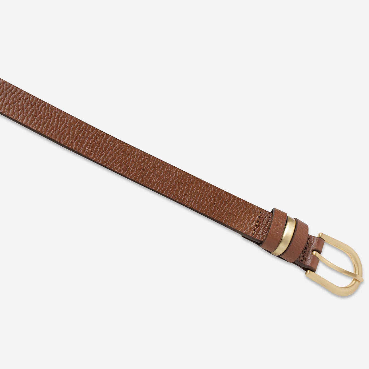 Over And Over Belt - Tan & Gold Adjustable Waist Belt for Women | Stylish Accessory for Dresses, Jeans & Casual Outfits