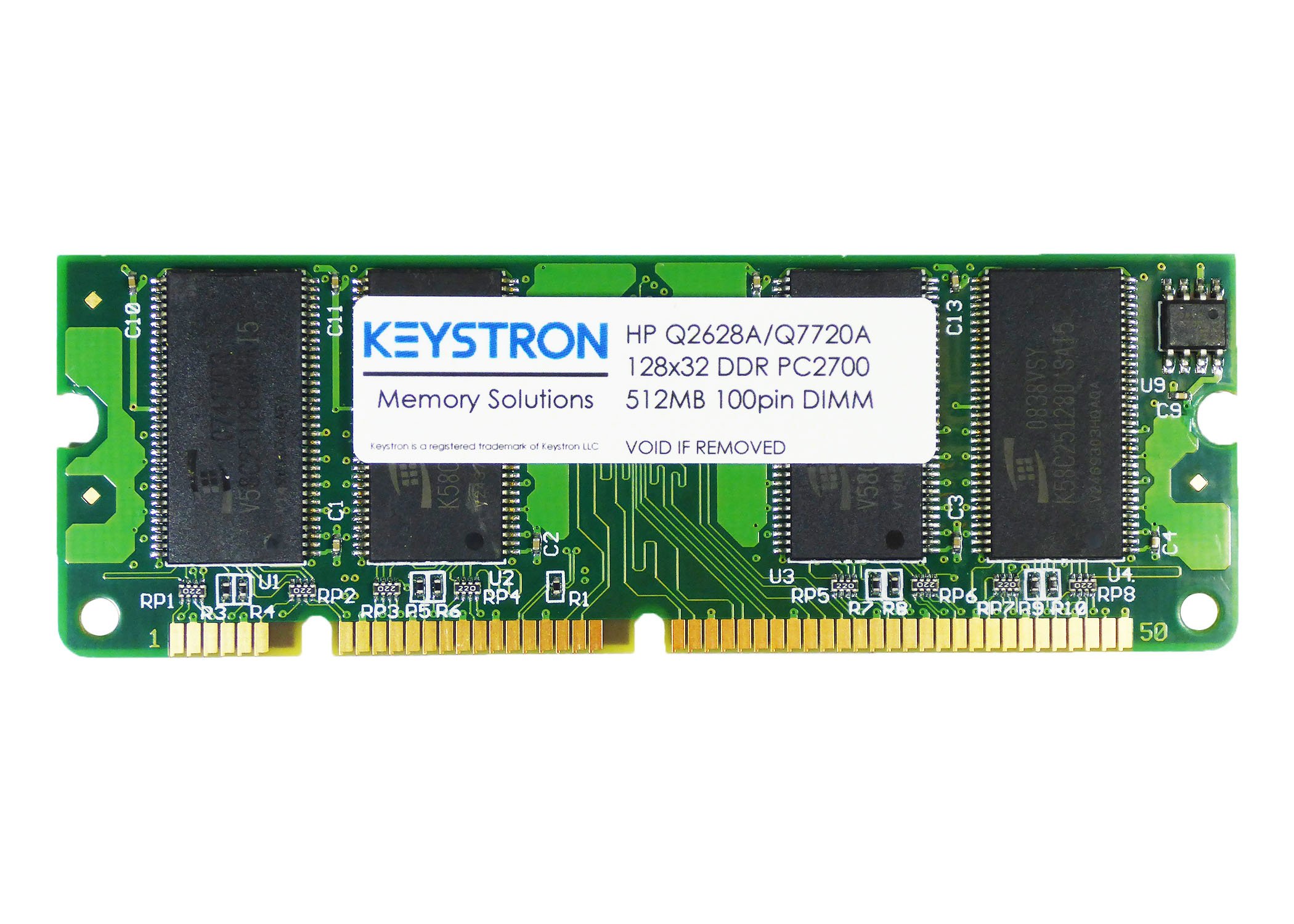 512MB 100-Pin DDR SDRAM DIMM Memory Module - Compatible with HP Q2628A Q7720A for LaserJet 4345/4345x/4345xs/4345xm Printers - Upgrade Printer Performance for Office & Business Use
