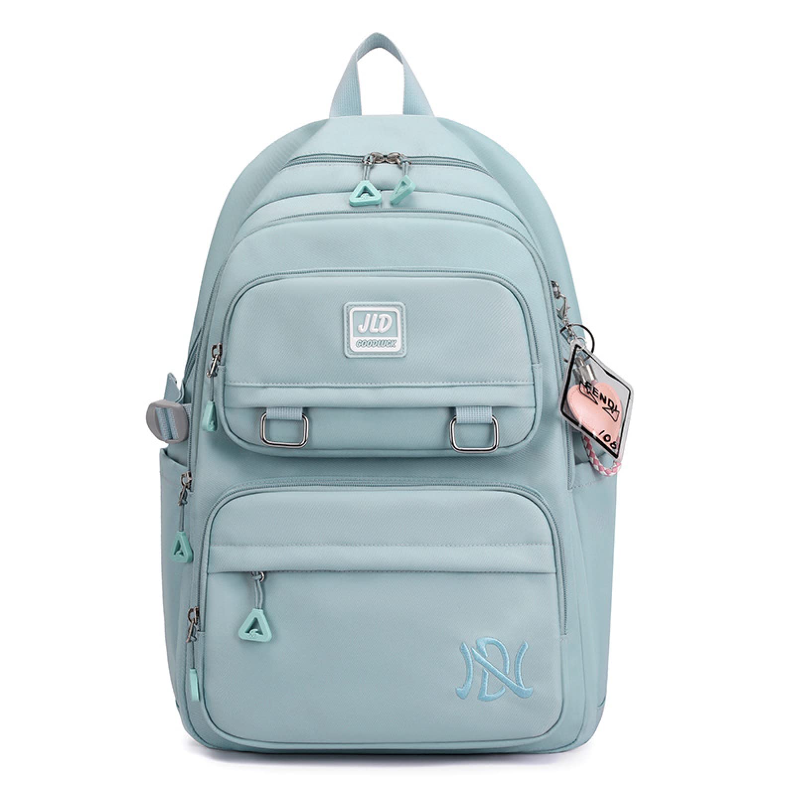 Large Capacity Travel Backpack for School - Waterproof Casual Daypack for Middle & High School Students, Cute Blue Backpack - Perfect for Commuting, College, Hiking & Daily Use