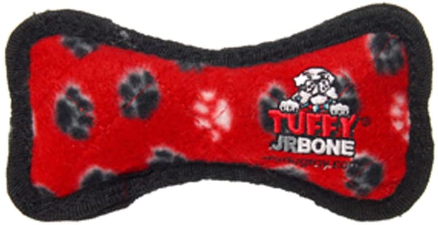 Tuffy Junior Bone - Durable Dog Chew Toy for Aggressive Chewers, Interactive Play & Dental Health | Perfect for Puppies & Small Dogs