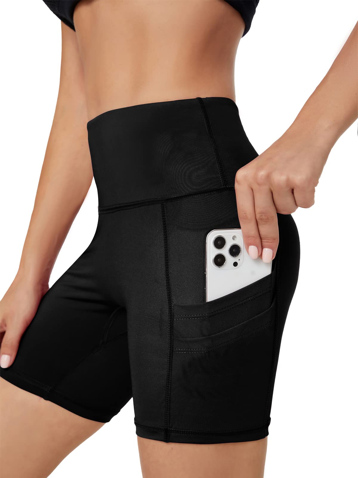 High Waisted Leggings for Women with Pockets - Stretchy Yoga Workout Pants - Buttery Soft Fabric for Gym, Running & Everyday Wear