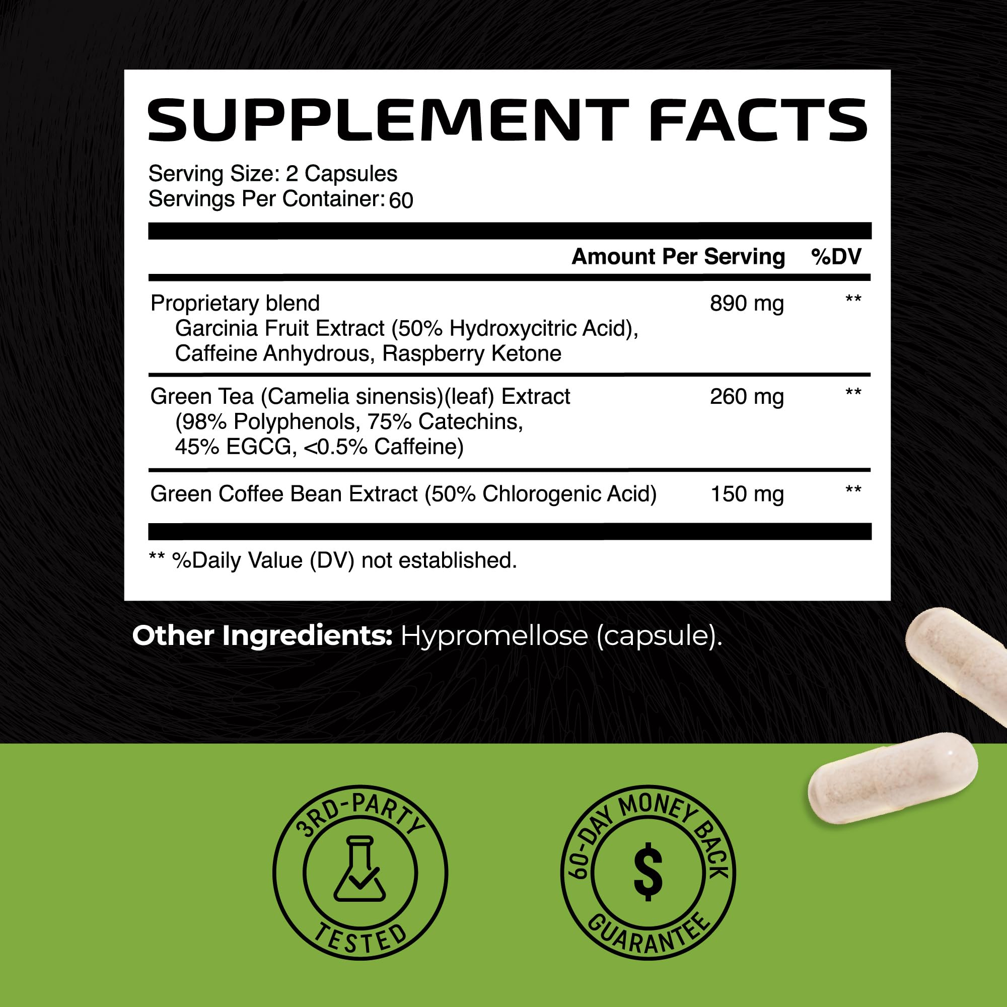 Fat Burn Gummies & Green Tea Weight Loss Pills - Natural Metabolism Booster with Green Coffee & Raspberry Ketones | Belly Fat Reducer for Women & Men | 60 Gummies + 120 Capsules | Supports Healthy Weight Loss for Active Lifestyle