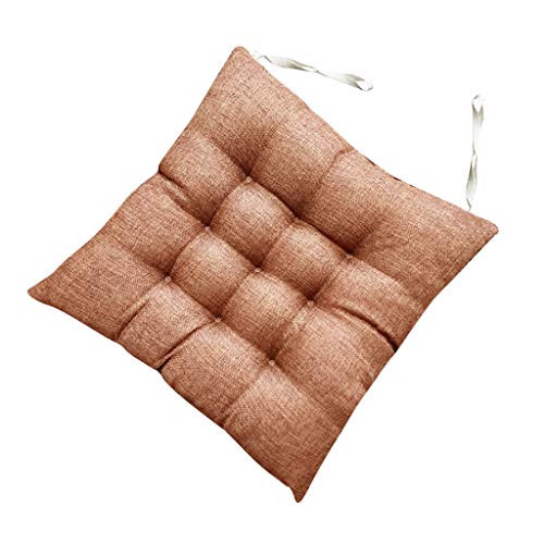 Becoler Round Cotton Chair Cushion - Soft Padded Seat Cushion for Office, Home & Car - Comfortable Upholstery Cushion Pad for Desk Chairs, Sofas & Vehicle Seats