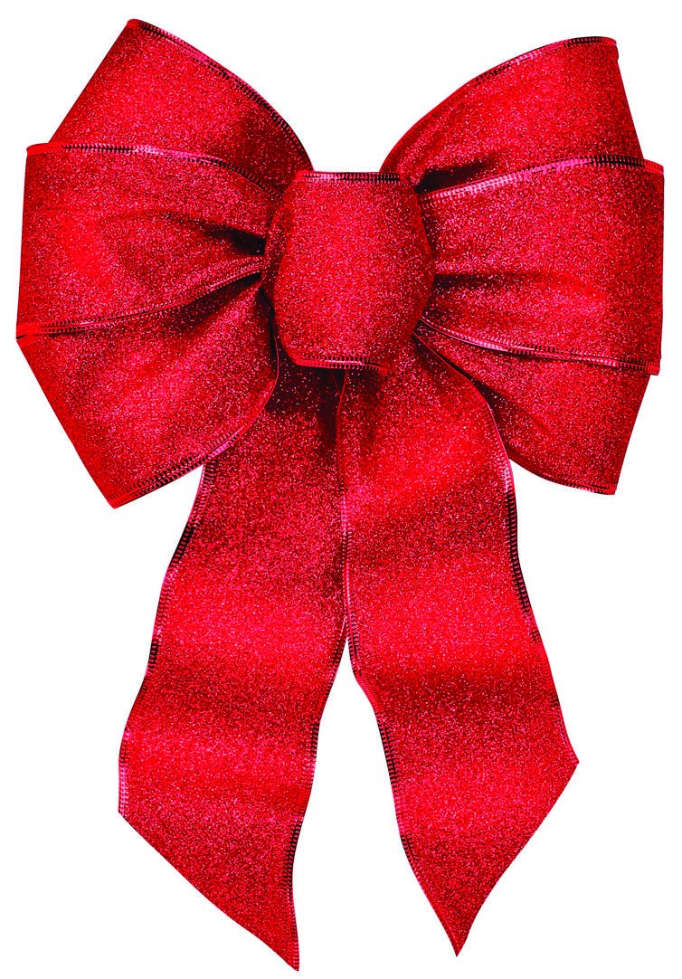 6166 Red Holiday Bow Assortment - Perfect for Christmas Gifts, Wreaths, and Party Decorations