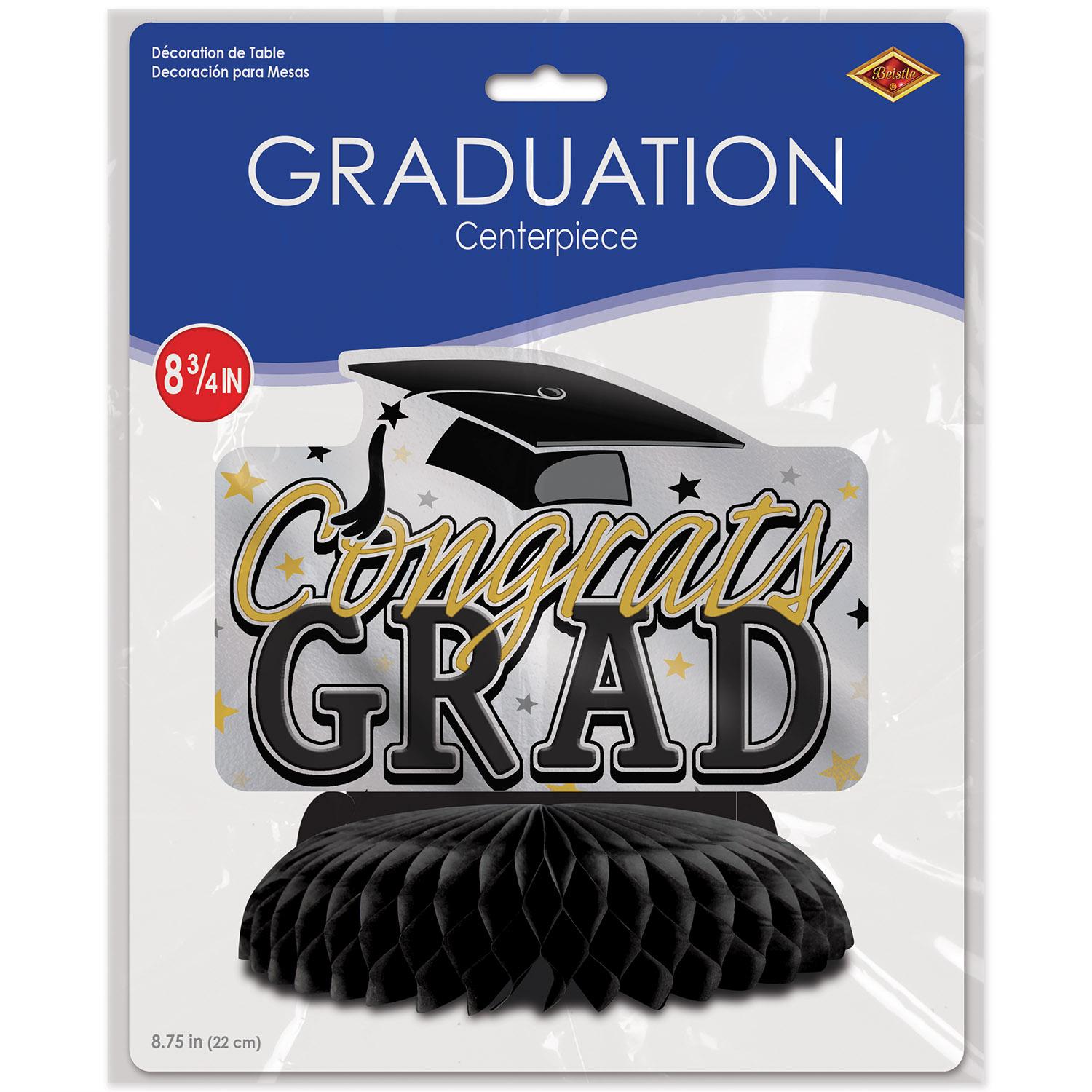 12 Pack Beistle Graduation Party Centerpieces - Decorative Table Decor for Graduation Ceremony, High School & College Celebrations - Perfect for Commencement Parties, Banquets and Graduation Events