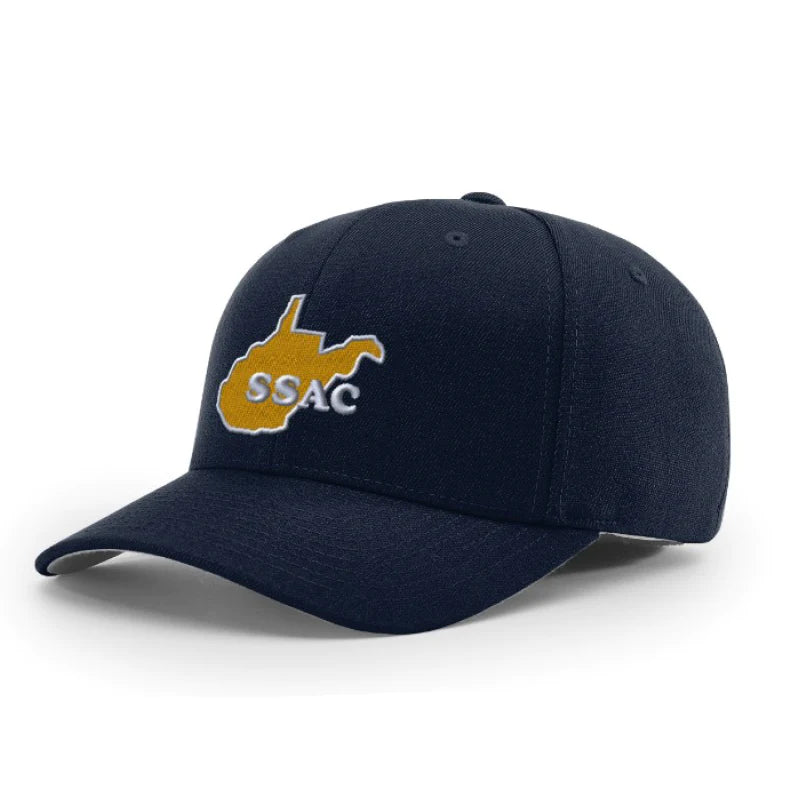 West Virginia Umpire Hat Flex Fit - Adjustable Baseball Umpire Cap for Coaches & Referees - Perfect for Baseball Games, Softball Matches & Sports Events